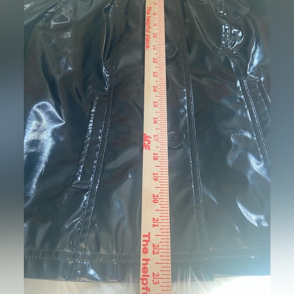 Black Shiny Women's Jacket - Picture 5 of 9